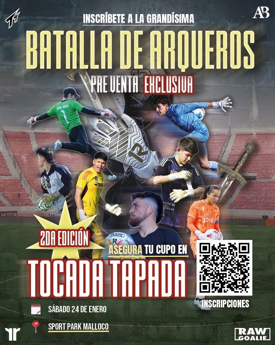 Ticket Batalla de Arqueros Tocada Tapada 24 de Enero