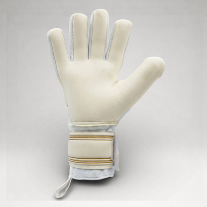 GUANTES DE ARQUERO PROFESIONAL RADON CK WHITE | LÁTEX NATURAL 3MM