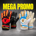 MEGA PROMO | Pack de 2 Guantes de arquero para entrenamiento | Látex gigagrip 3mm | Radon