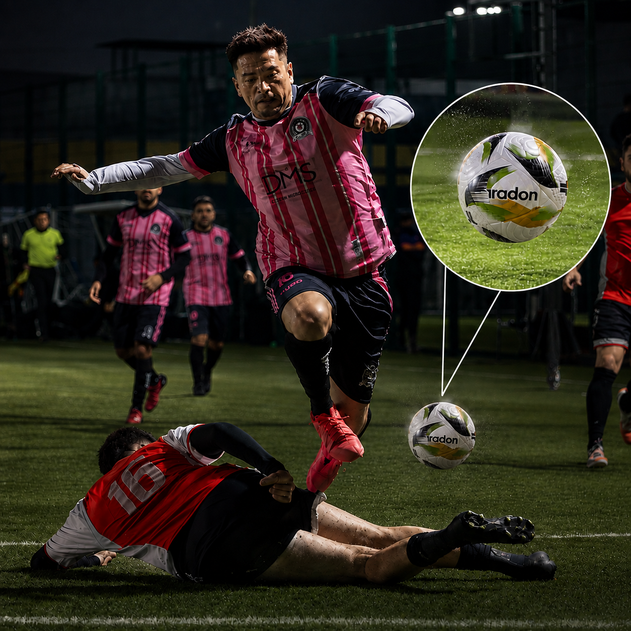Titan 5000 DX-PRO | Balón de fútbol profesional Radon