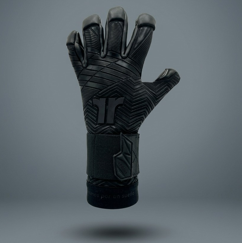 Nic Two Negro | Guantes de arquero profesionales Radon | Látex natural 3 mm
