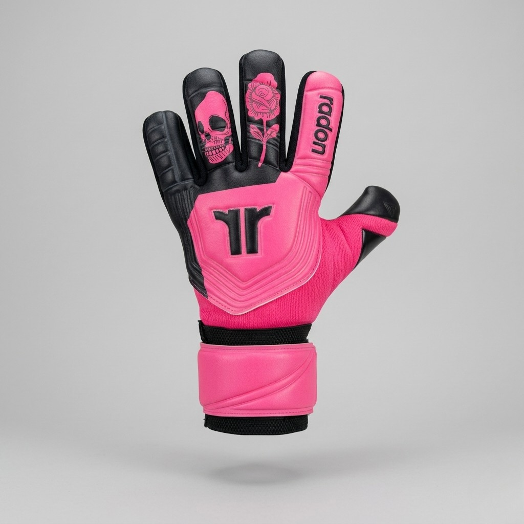 NM Fuxia | Guantes de arquero profesionales Radon | Látex natural 3 mm