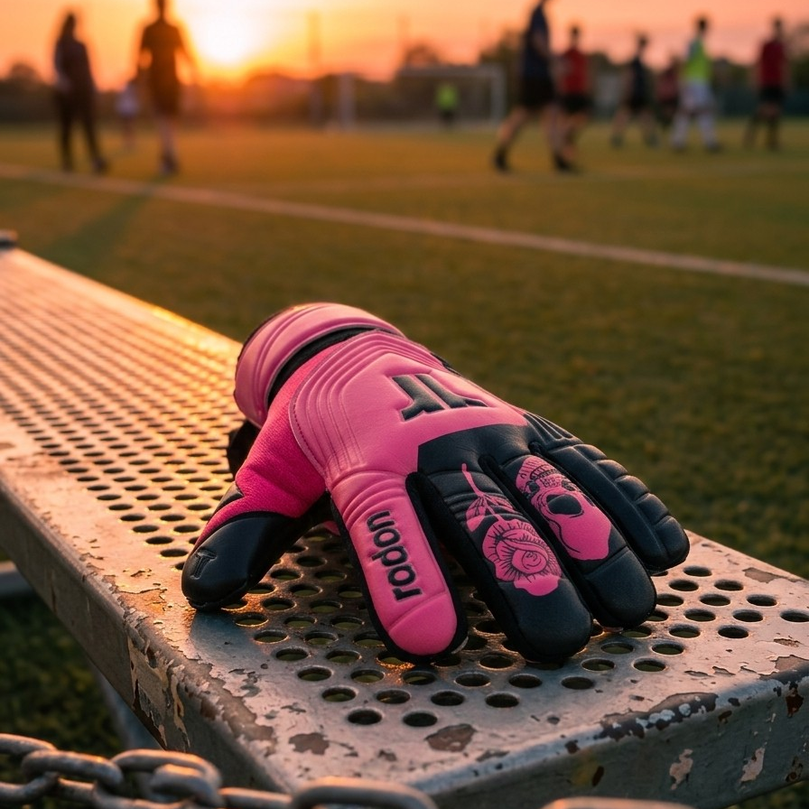 NM Fuxia | Guantes de arquero profesionales Radon | Látex natural 3 mm